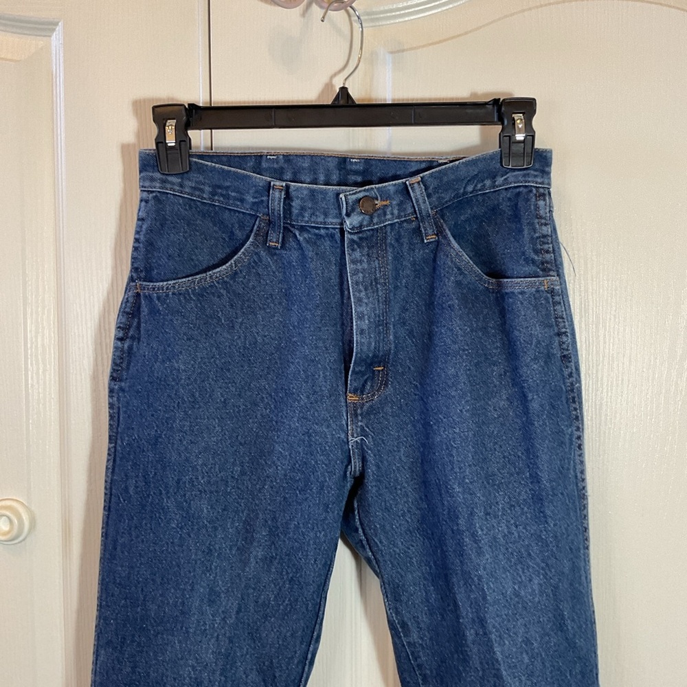 Rustler Women's Straight Leg Blue Jeans